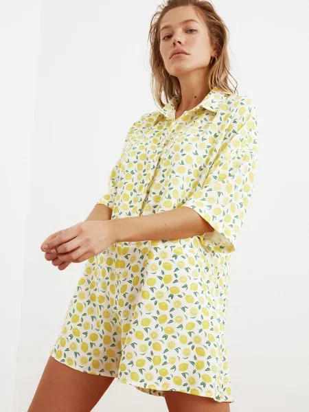 Salopetă Trendyol alb