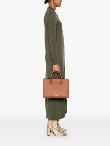 Geantă shopper Strathberry maro