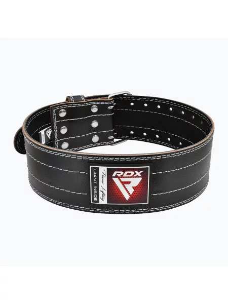 Pas do podnoszenia ciężarów RDX Weight Lifiting Power white biały