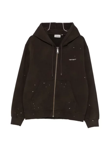 Hanorac cu glugă Carhartt Wip maro