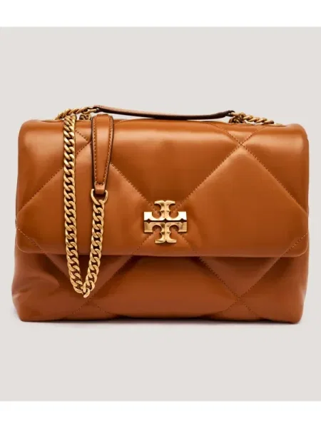 TORY BURCH De piele geantă pe umăr Kira maro
