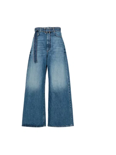 Jeansy Sportmax niebieskie