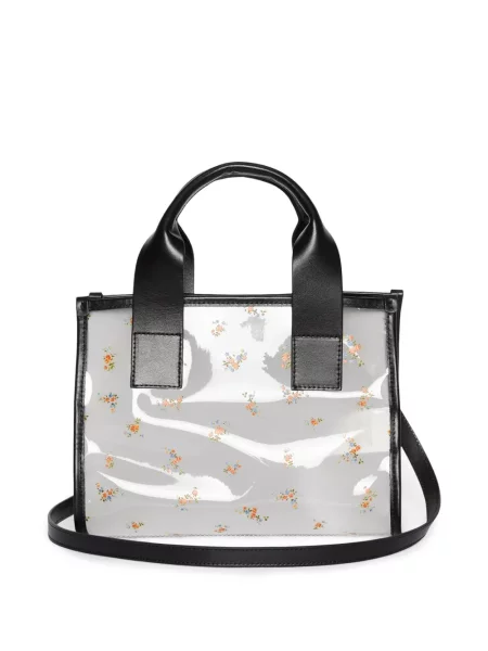 Geantă Msgm cu model floral alb