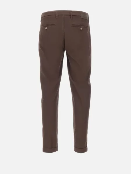 Pantaloni chino Re-hash maro