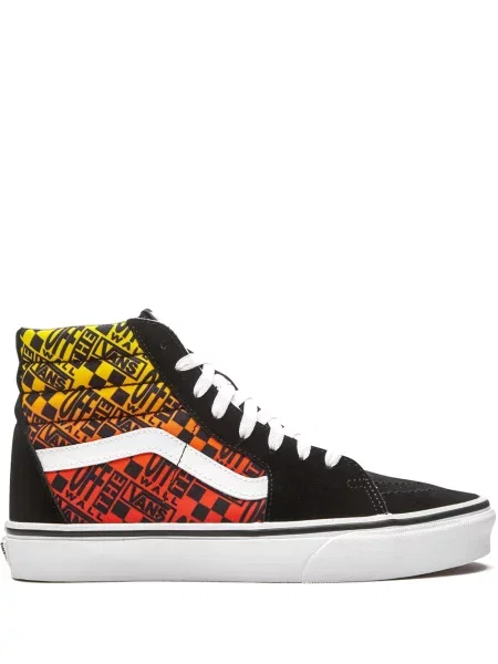 Sneakerși Vans SK8 Hi cu autograf negru
