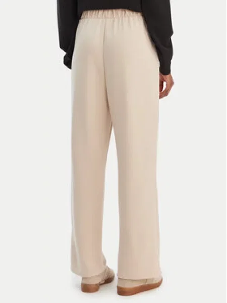 Vero Moda Hlače iz tkanine Hali Straight Fit bež