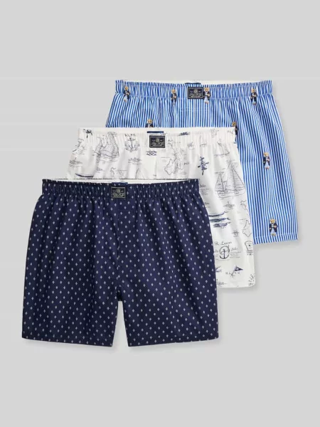 Szorty bokserki z czystej bawełny w zestaw 3 szt. Polo Ralph Lauren Underwear