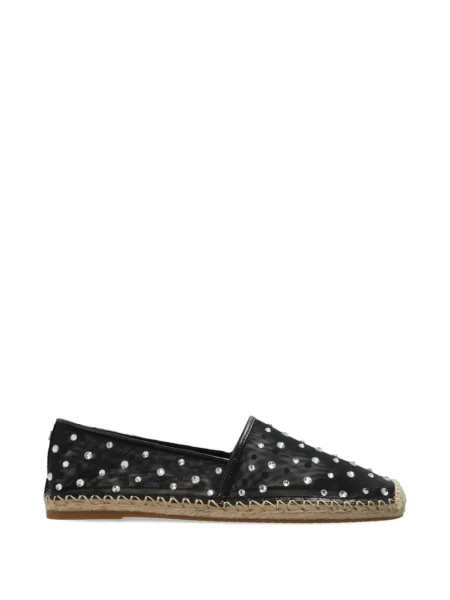 Espadrile Michael Michael Kors de cristal plisate negru