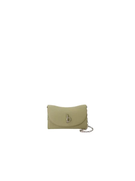 Torebka Burberry skórzana beżowa