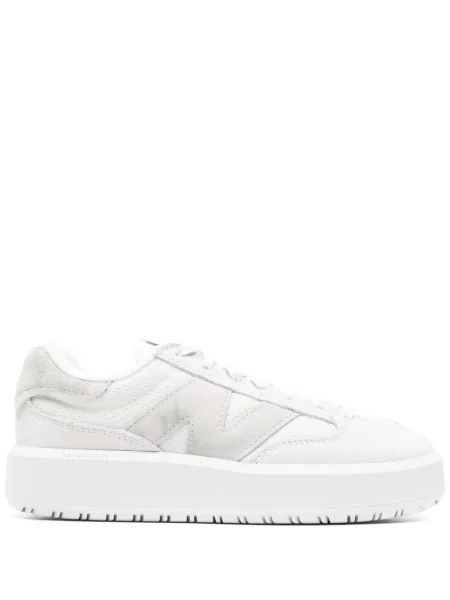 Sneakerși New Balance din piele de căprioară albastru
