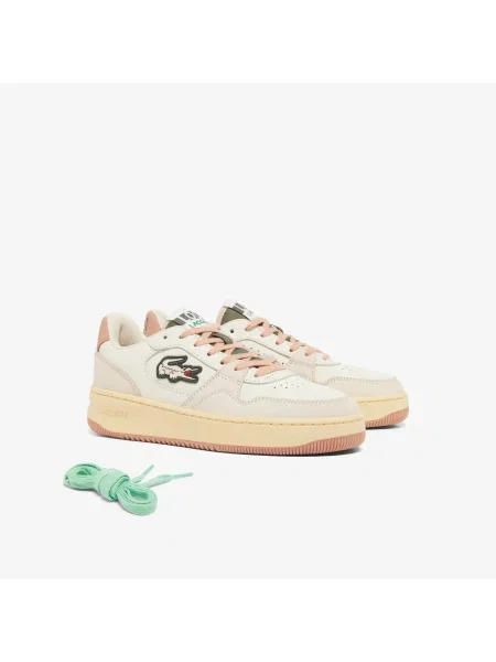Кроссовки Lacoste бежевые