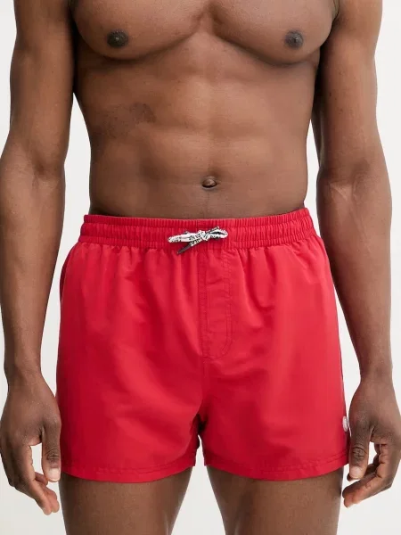Плувни шорти Pepe Jeans RUBBER SWIMSHORT червено