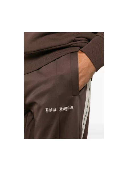 Spodnie dresowe Palm Angels brązowe