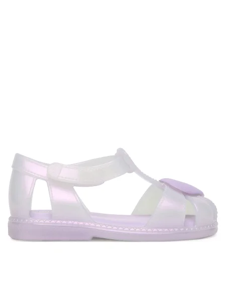 Sandále Melissa Mini Melissa Hip Heart Ballerina Bb fialová