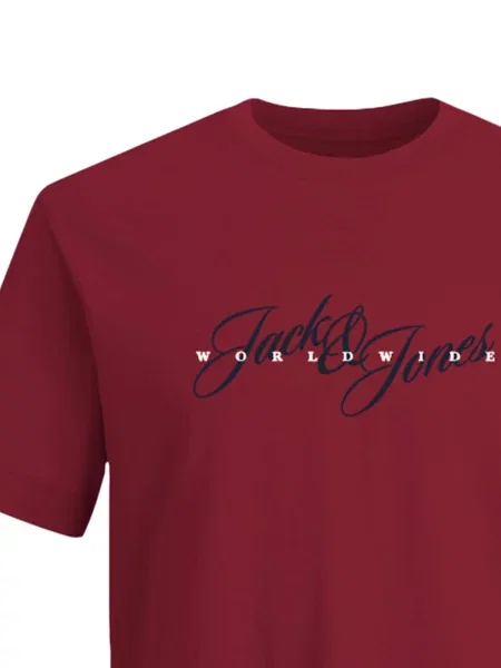 Tričko Jack & Jones červená