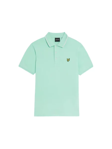 Koszulka polo Lyle & Scott zielona