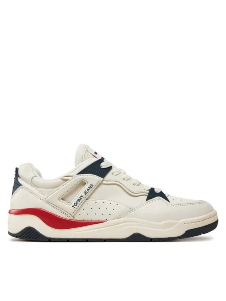 Маратонки Tommy Jeans TJM ULTRA BASKET SNEAKER бяло
