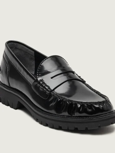 Rag&Bone De piele pantofi loafer COREY negru