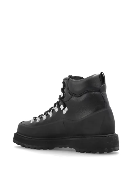 Sneakerși Diemme din piele negru