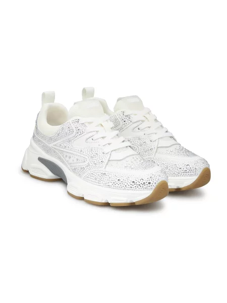 Sneakersy Loriblu zamszowe białe