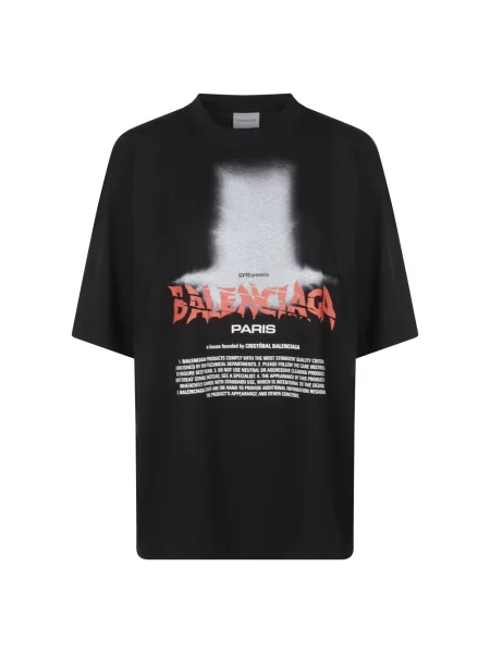Koszulka Balenciaga czarna
