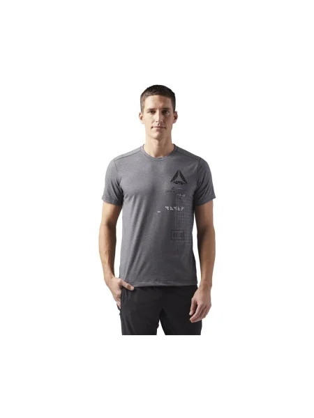 Tricou Reebok Sport gri