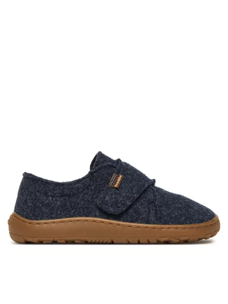 Froddo papuče za djecu BAREFOOT WOOLY plava