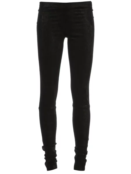 Pantaloni Stouls din piele