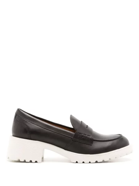 Pantofi loafer Sarah Chofakian din piele negru