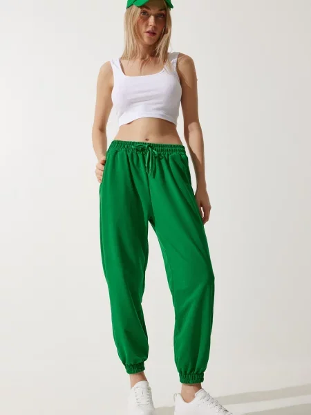Happiness İstanbul Pantaloni verde