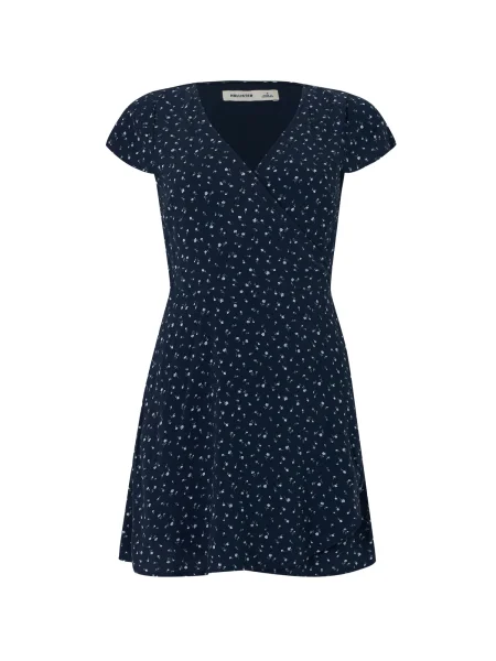 HOLLISTER Rochie de vară bleumarin / pastel / verde albastru