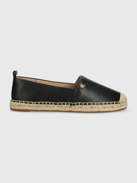 Espadrile Lauren Ralph Lauren negru