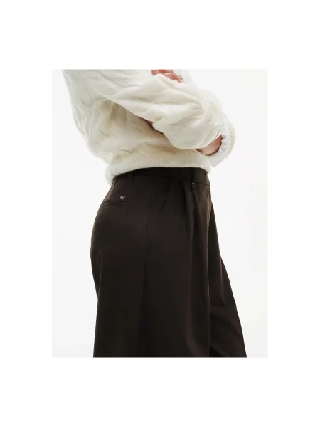 Pantaloni Tommy Hilfiger negru