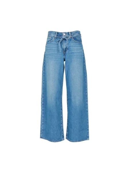 Lekkie jeansy straight leg Levi's niebieskie