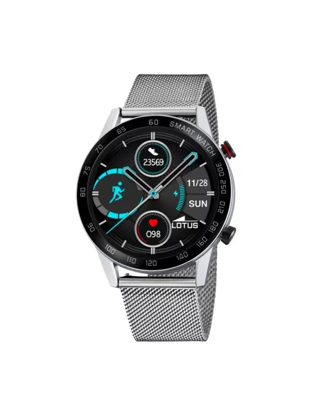 Lotus Digitální hodinky Smartwatch Smartime stříbrná