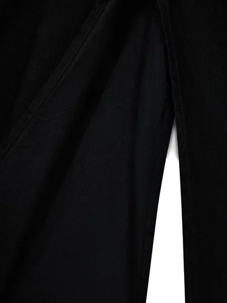 Fustă din denim Sacai negru