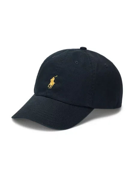 Καπέλο του μπέιζμπολ Polo Ralph Lauren μαύρο