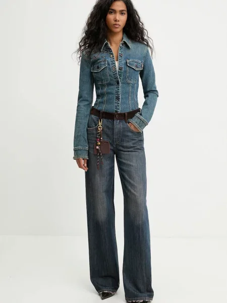 Miss Sixty jeansy niebieskie