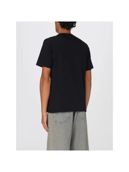 Carhartt WIP S/S Solar Chrome Script T-Shirt Mężczyźni Koszulki Carhartt WIP Size: L czarny