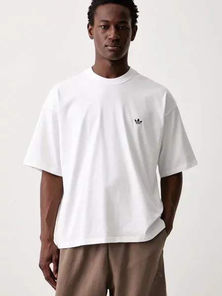 Adidas Originals T-shirt Trefoil biała