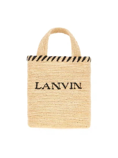 Torebka Lanvin beżowa