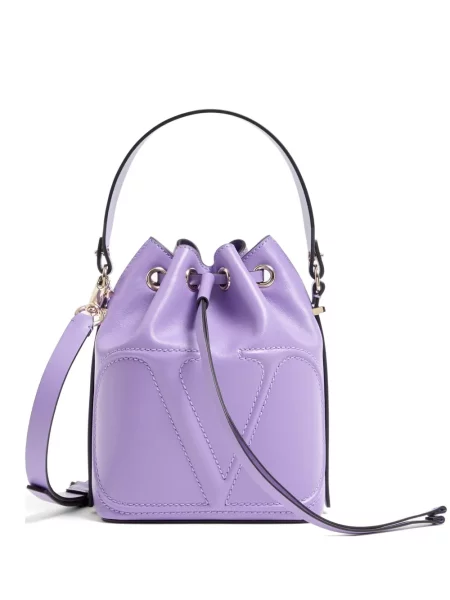 Geantă Valentino Garavani violet