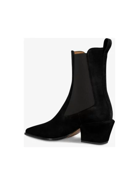 Buty do kostki Paris Texas skórzane czarne