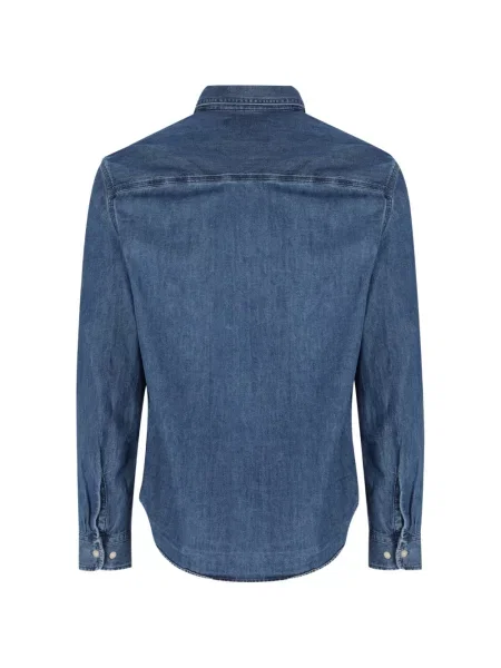 Cămașă de blugi Barbour albastru
