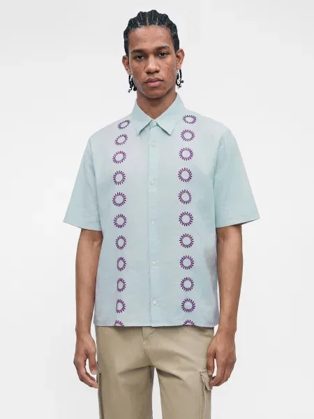 HOLLISTER Košulja pastelno / ljubičasta plava