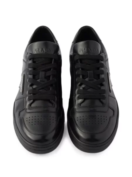 Sneakerși Prada din piele negru