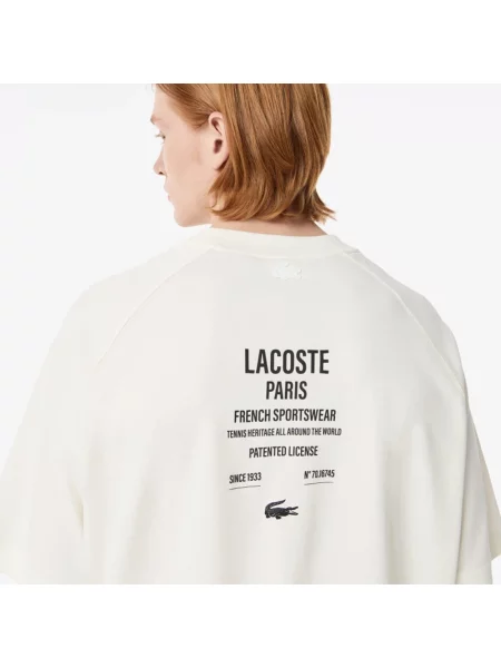 Lacoste футболка чоловіча біла