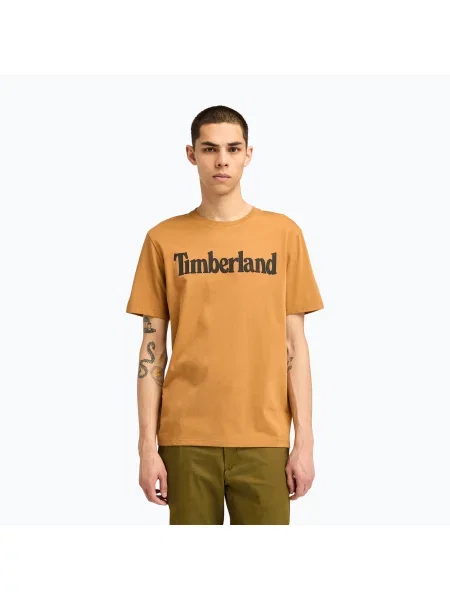 Koszulka Timberland Tfo Wordmark Logo wheat boot