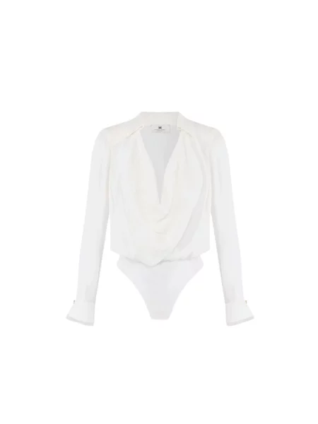 Koszulka Elisabetta Franchi beżowa