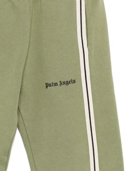 Spodnie dziecięce Palm Angels zielone